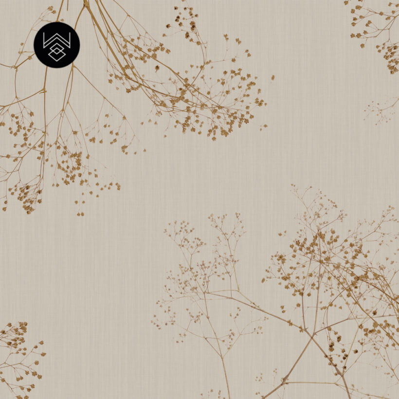 טפט קוטון ליבס 1 חום