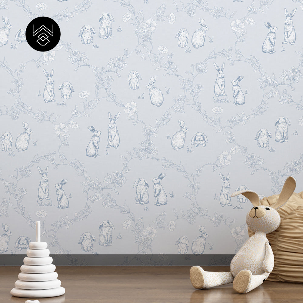 טפט ראביט אוריינט – כחול