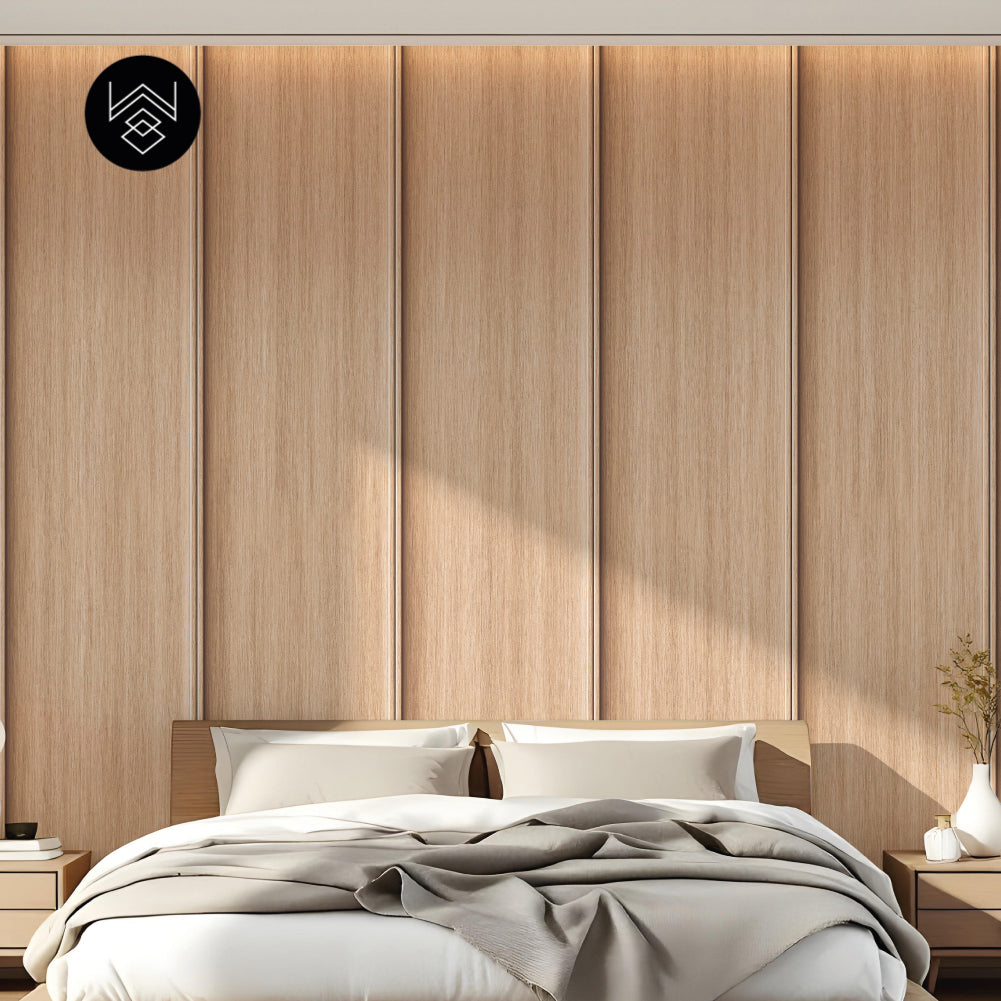 טפט דמוי פורניר אפקט אלון טבעי