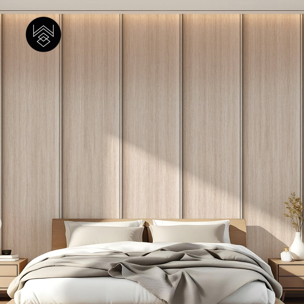 טפט דמוי פורניר אפקט אלון מולבן