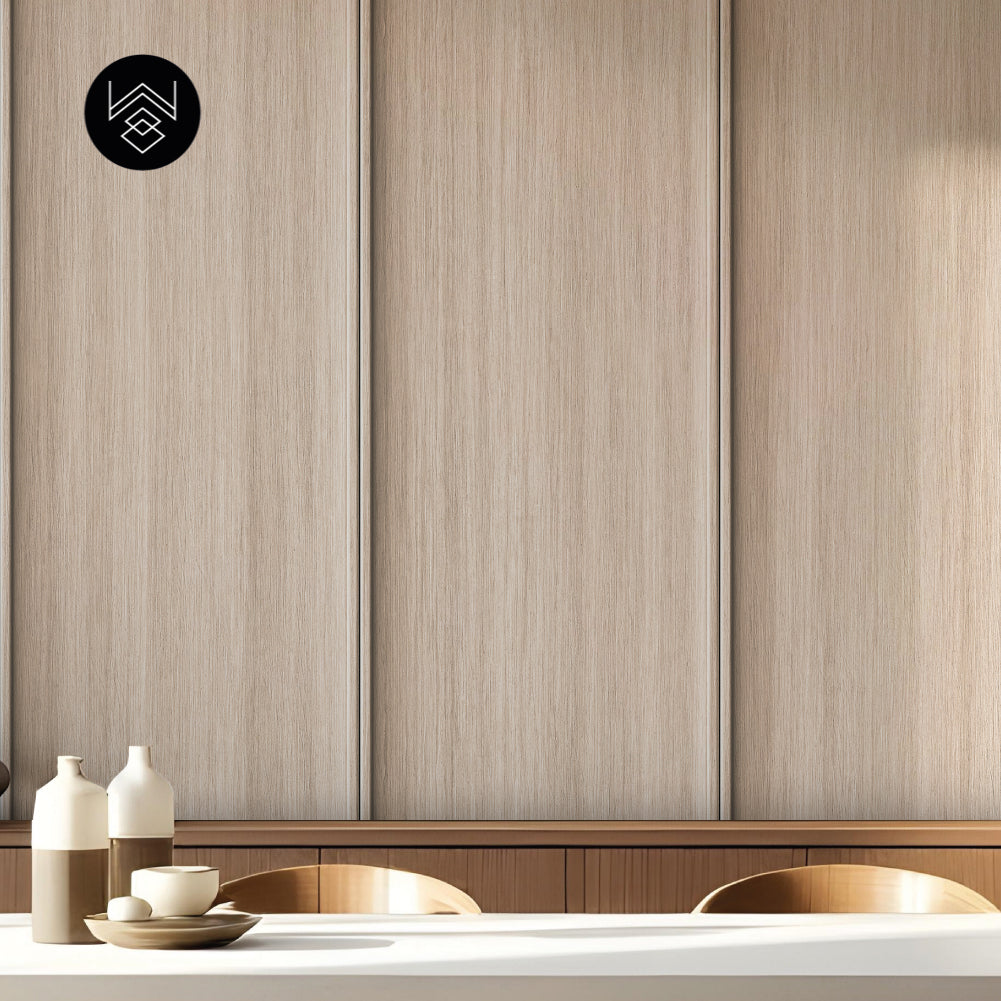 טפט דמוי פורניר אפקט אלון מולבן