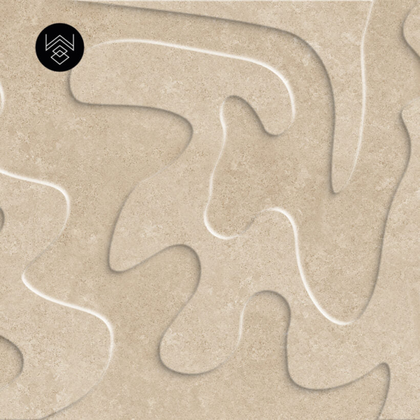 טפט פיין אבסטרקט 3 חום