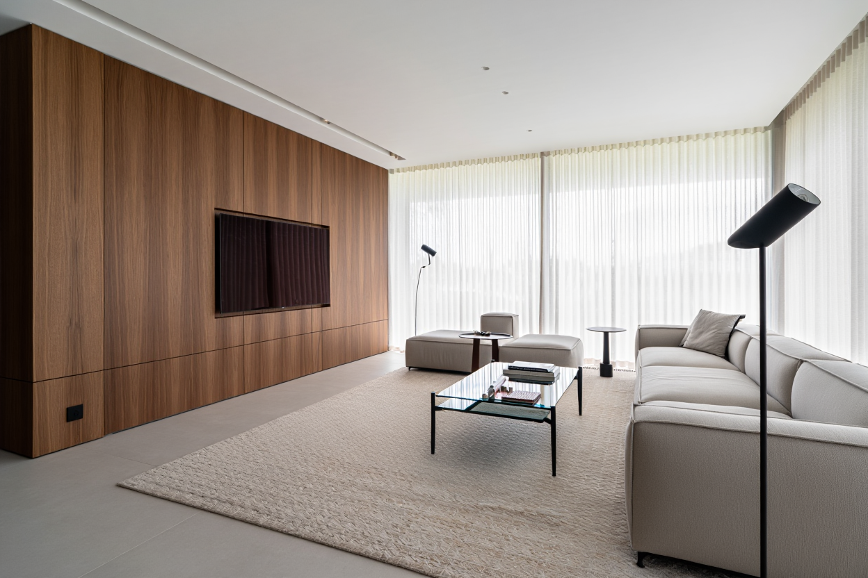 חיפוי קיר כולל התקנה  MDF  – דגם מותאם אישית