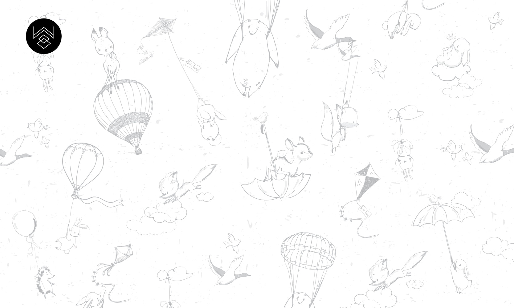 טפט ראביט וחברים אפור