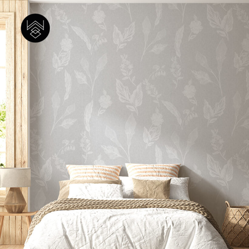 טפט פלאורס פאטרן ליין ורוד (Copy)