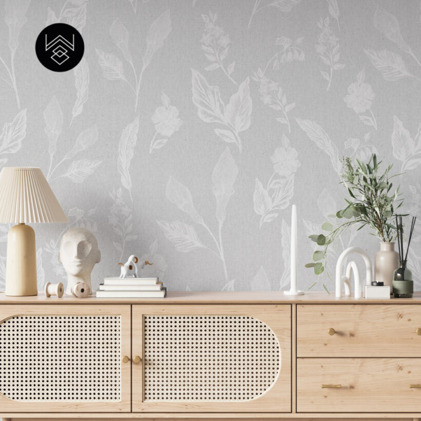 טפט פלאורס פאטרן ליין ורוד (Copy)