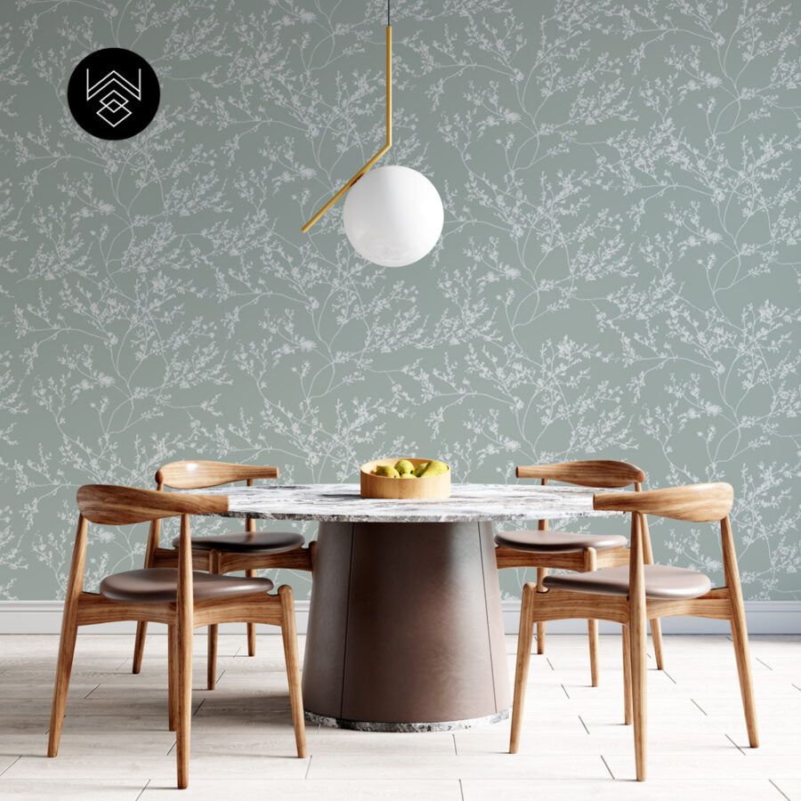 טפט ענפים ארוג מרווה