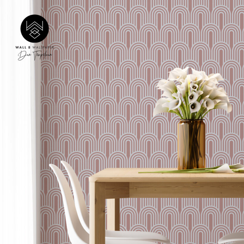 טפט קשתות ורוד