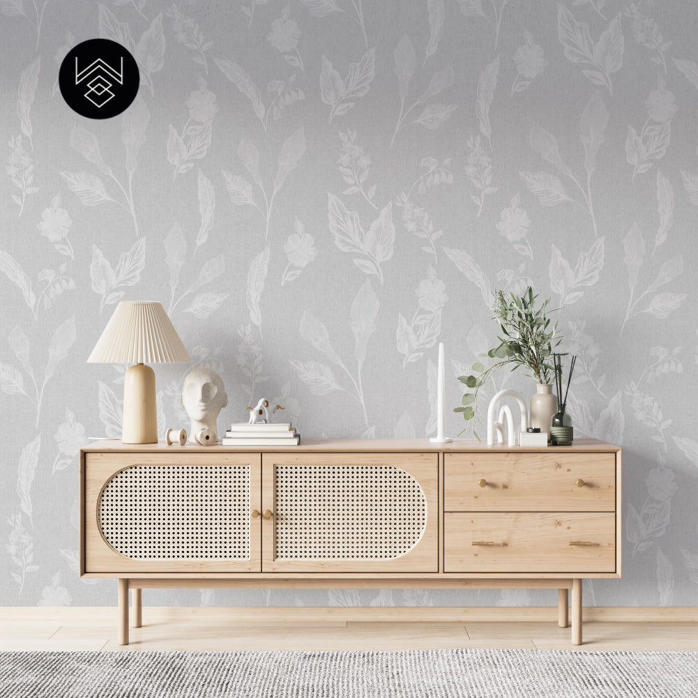 טפט פלאורס פאטרן ליין ורוד (Copy)